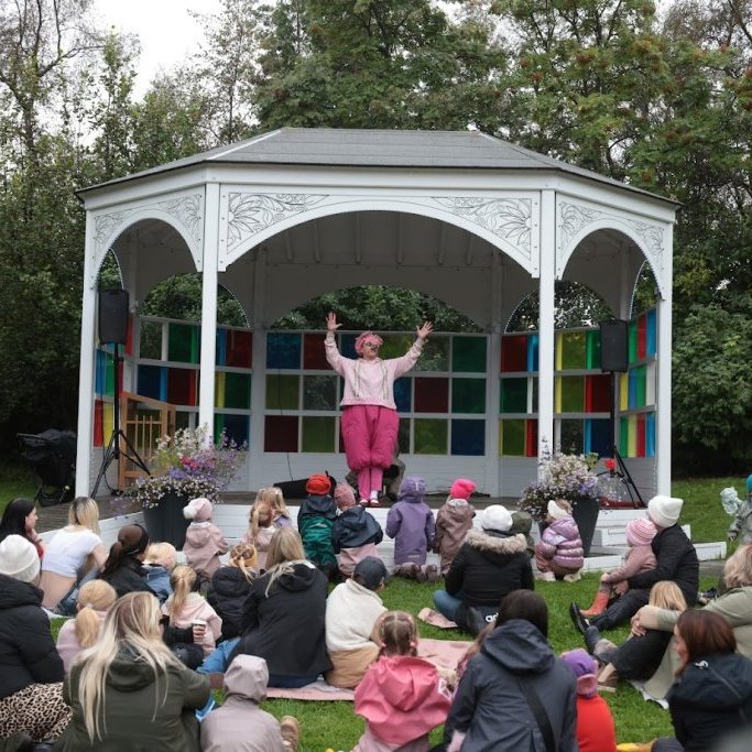 Akureyrarvaka 2025. Leikhópurinn Lotta í Lystigarðinum. Mynd: Hilmar Friðjónsson