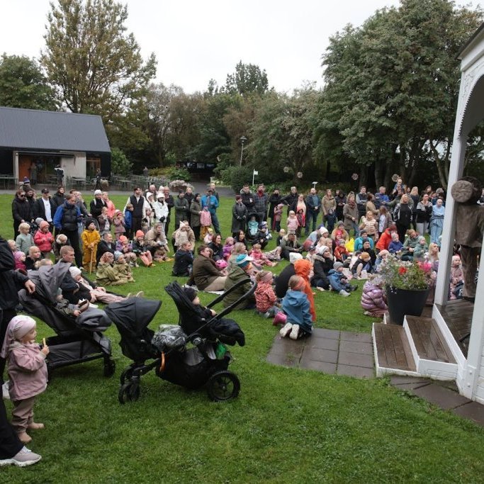 Akureyrarvaka 2025. Leikhópurinn Lotta í Lystigarðinum. Mynd: Hilmar Friðjónsson