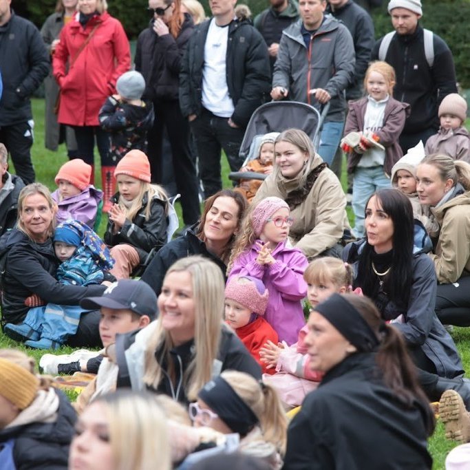 Akureyrarvaka 2025. Leikhópurinn Lotta í Lystigarðinum. Mynd: Hilmar Friðjónsson