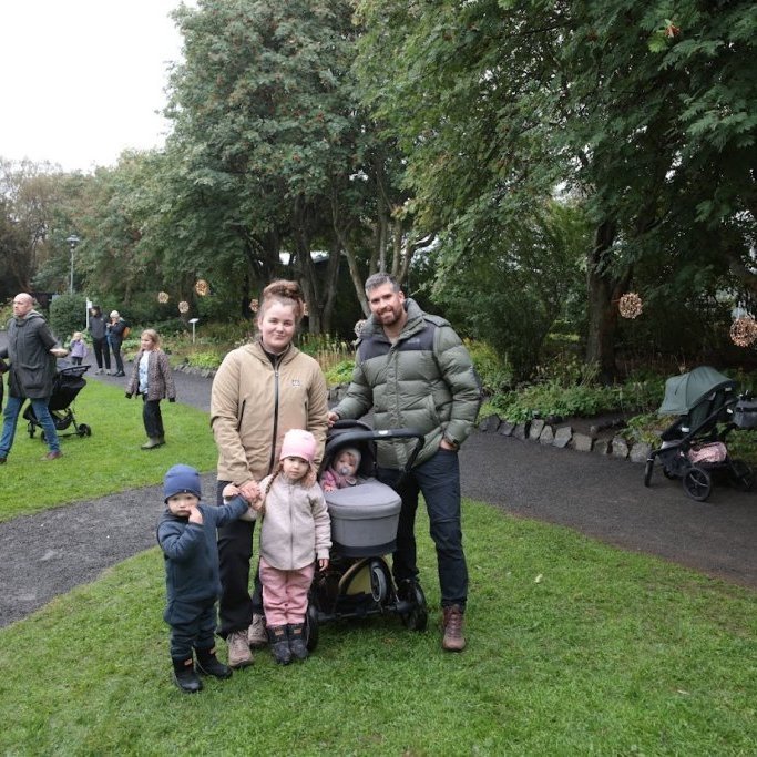 Akureyrarvaka 2025. Leikhópurinn Lotta í Lystigarðinum. Mynd: Hilmar Friðjónsson