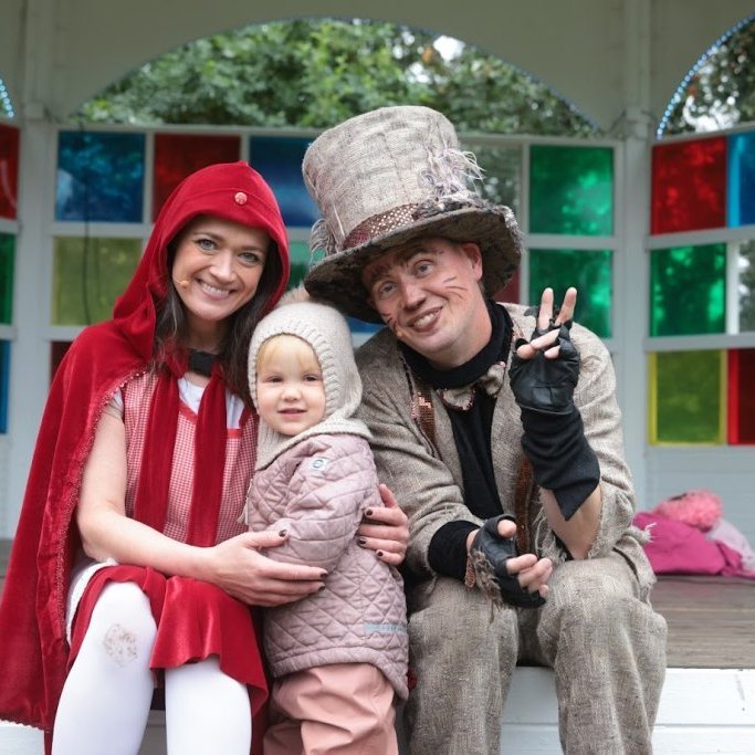 Akureyrarvaka 2025. Leikhópurinn Lotta í Lystigarðinum. Mynd: Hilmar Friðjónsson