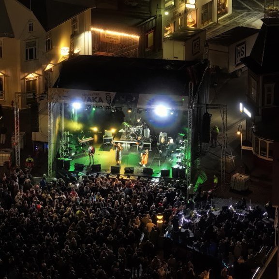 Akureyrarvaka 2025 - Lokaatriðið, stórtónleikar í Listagilinu á laugardagskvöldi. Mynd: Hilmar Friðjónsson