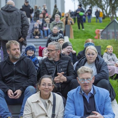 Akureyrarvaka 2025 - Lokaatriðið, stórtónleikar í Listagilinu á laugardagskvöldi. Mynd: Hilmar Friðjónsson