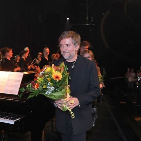 Tónleikarnir „Ljós og myrkur“ – Tónlist Atla Örvarssonar flutt í Hofi á skírdag 2026. Mynd: Þorgeir Baldursson