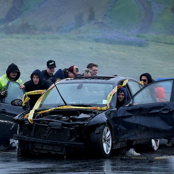 Bíladagar 2025 - „Burnout.“ Mynd: Þorgeir Baldursson