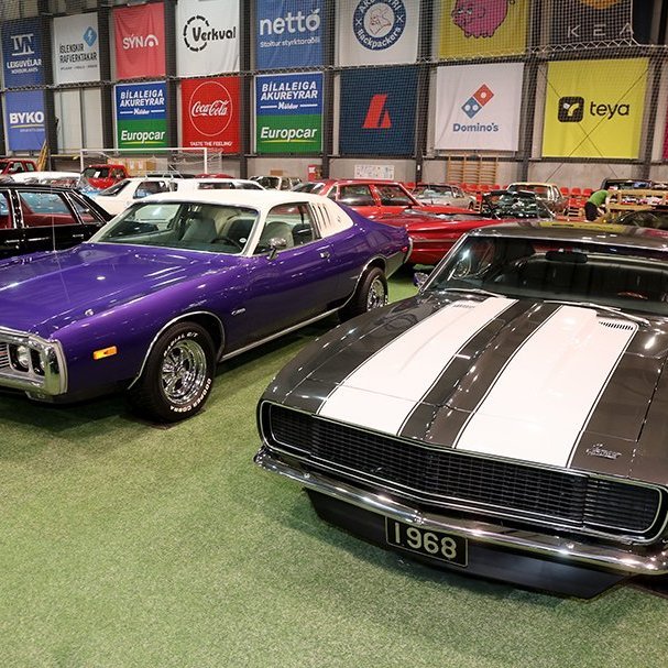 Bíladagar 2025 - Bílasýning í Boganum. Mynd: Þorgeir Baldursson