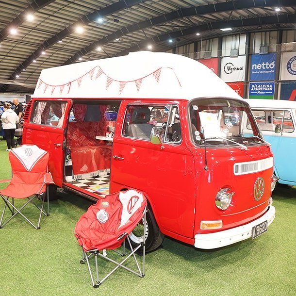 Bíladagar 2025 - Bílasýning í Boganum. Mynd: Þorgeir Baldursson