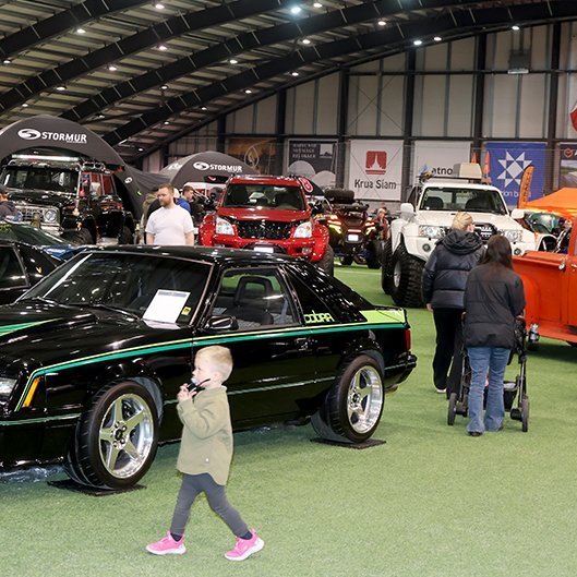 Bíladagar 2025 - Bílasýning í Boganum. Mynd: Þorgeir Baldursson