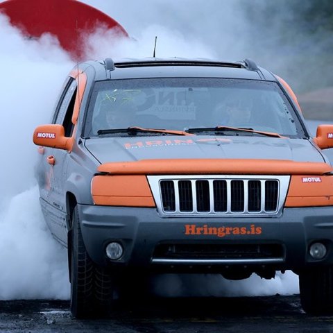 Bíladagar 2025 - „Burnout.“ Mynd: Þorgeir Baldursson