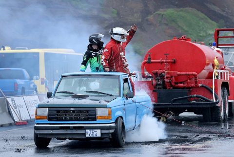 Bíladagar 2025 - „Burnout.“ Mynd: Þorgeir Baldursson