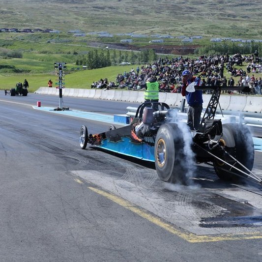 Bíladagar Bílaklúbbs Akureyrar 2026. Götuspyrna. Mynd: Þorgeir Baldursson