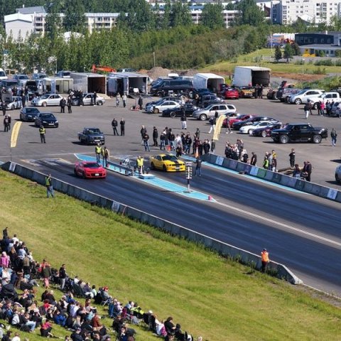 Bíladagar Bílaklúbbs Akureyrar 2026. Götuspyrna. Mynd: Þorgeir Baldursson