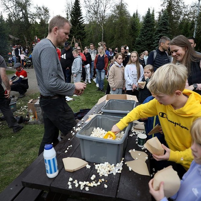 Skógardagur í Kjarnaskógi. Ljósmynd: Hilmar Friðjónsson