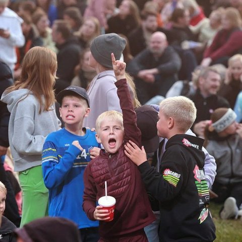 Sparitónleikar sunnudagskvöld. Ljósmynd: Hilmar Friðjónsson