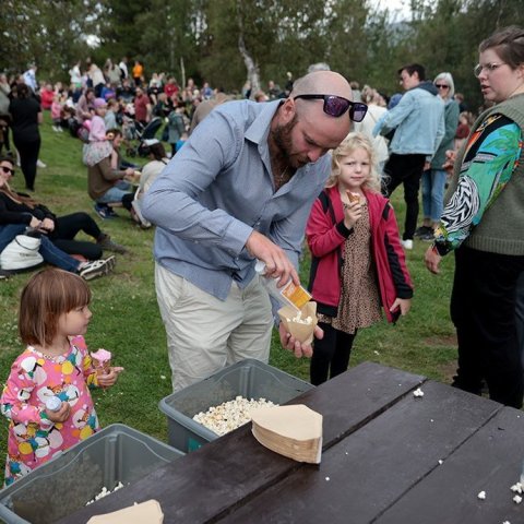 Skógardagur í Kjarnaskógi. Ljósmynd: Skapti Hallgrímsson