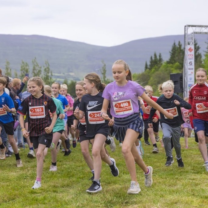 Krakkahlaup Súlur Vertical í Kjarnaskógi, föstudagurinn 1. ágúst. Ljósmyndari: Hilmar Friðjónsson
