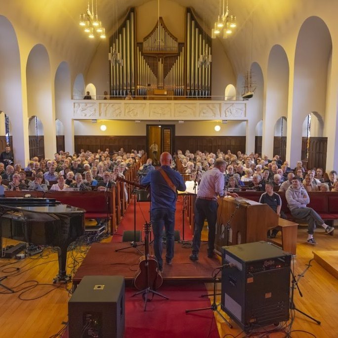 Ein með öllu 2025, föstudagurinn 1. ágúst. Óskalagatónleikar í Akureyrarkirkju. Ljósmyndari: Hilmar Friðjónsson