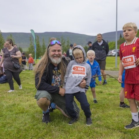 Krakkahlaup Súlur Vertical í Kjarnaskógi, föstudagurinn 1. ágúst. Ljósmyndari: Hilmar Friðjónsson