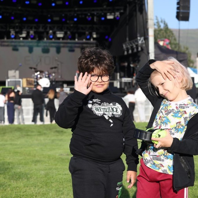 Tónlistarveislan Öll í einu á Akureyrarvelli, laugardagurinn 2. ágúst. Mynd: Hilmar Friðjónsson