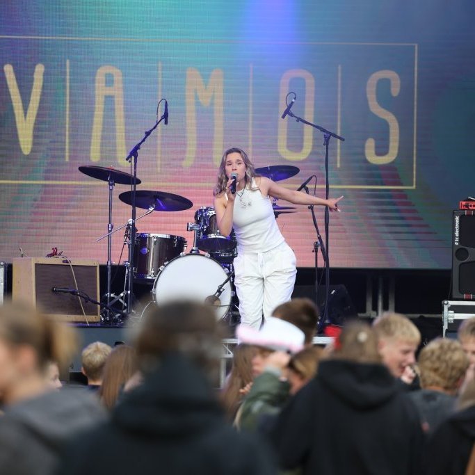 Tónlistarveislan Öll í einu á Akureyrarvelli, laugardagurinn 2. ágúst. Mynd: Hilmar Friðjónsson