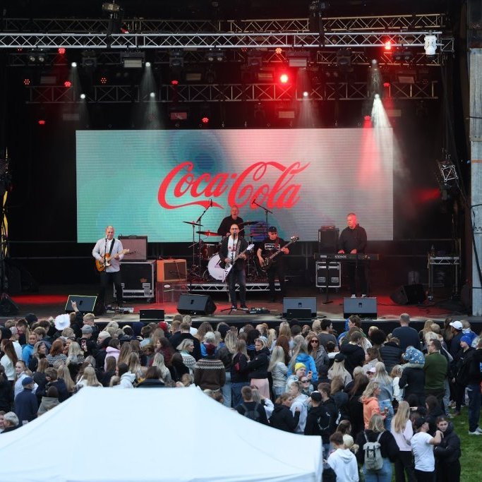 Tónlistarveislan Öll í einu á Akureyrarvelli, laugardagurinn 2. ágúst. Mynd: Hilmar Friðjónsson