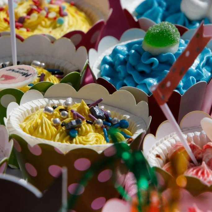 Mömmur og möffins. Ein með öllu 2025, laugardagurinn 2. ágúst. Mynd: Rakel Hinriksdóttir