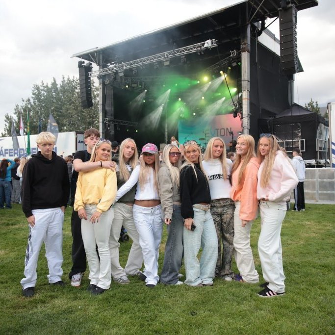 Tónlistarveislan Öll í einu á Akureyrarvelli, laugardagurinn 2. ágúst. Mynd: Hilmar Friðjónsson