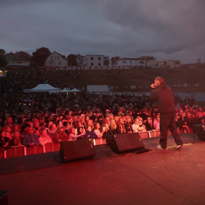 Tónlistarveislan Öll í einu á Akureyrarvelli, laugardagurinn 2. ágúst. Mynd: Hilmar Friðjónsson