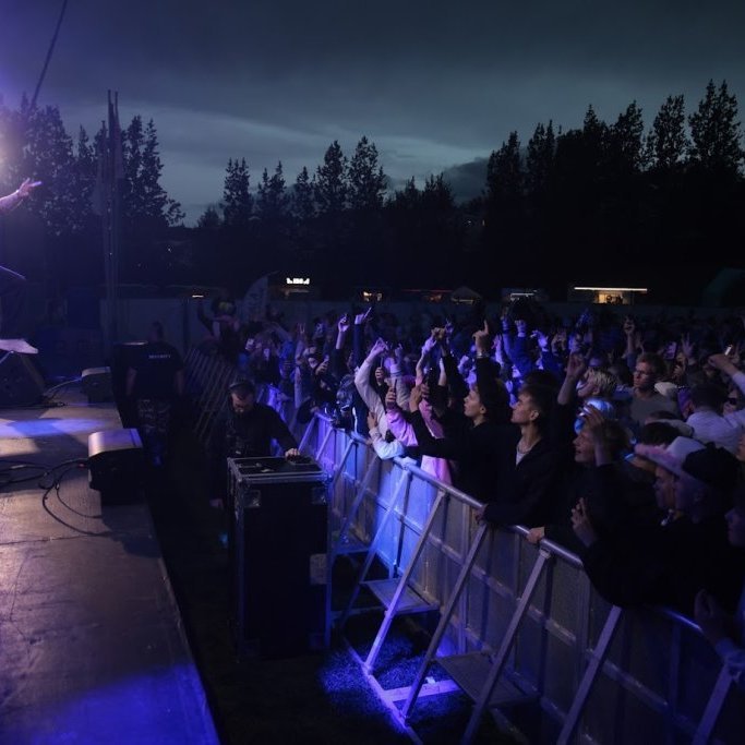 Tónlistarveislan Öll í einu á Akureyrarvelli, laugardagurinn 2. ágúst. Mynd: Hilmar Friðjónsson