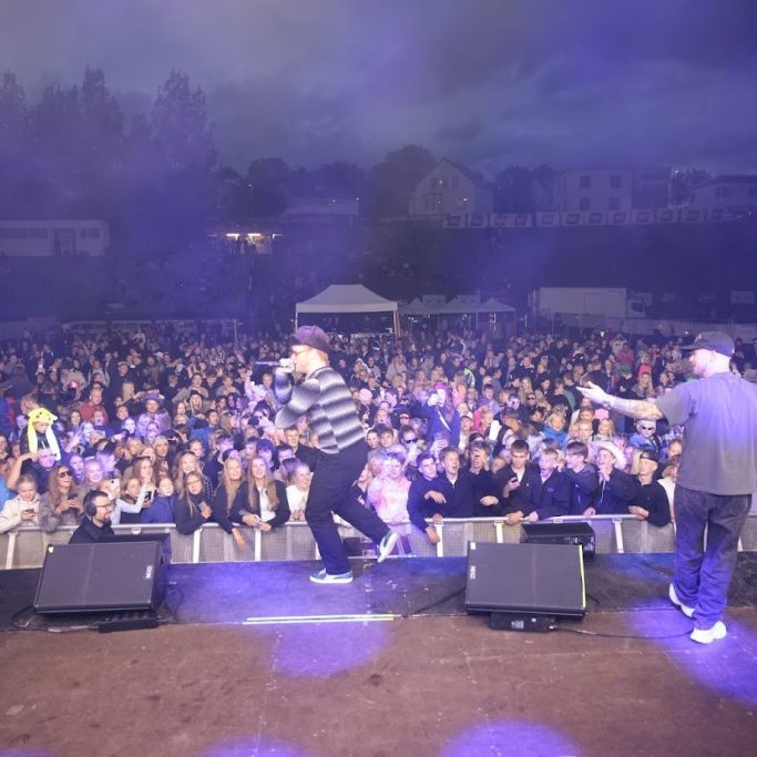 Tónlistarveislan Öll í einu á Akureyrarvelli, laugardagurinn 2. ágúst. Mynd: Hilmar Friðjónsson