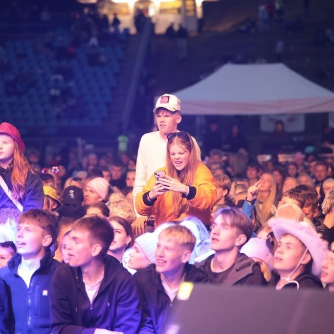 Tónlistarveislan Öll í einu á Akureyrarvelli, laugardagurinn 2. ágúst. Mynd: Hilmar Friðjónsson