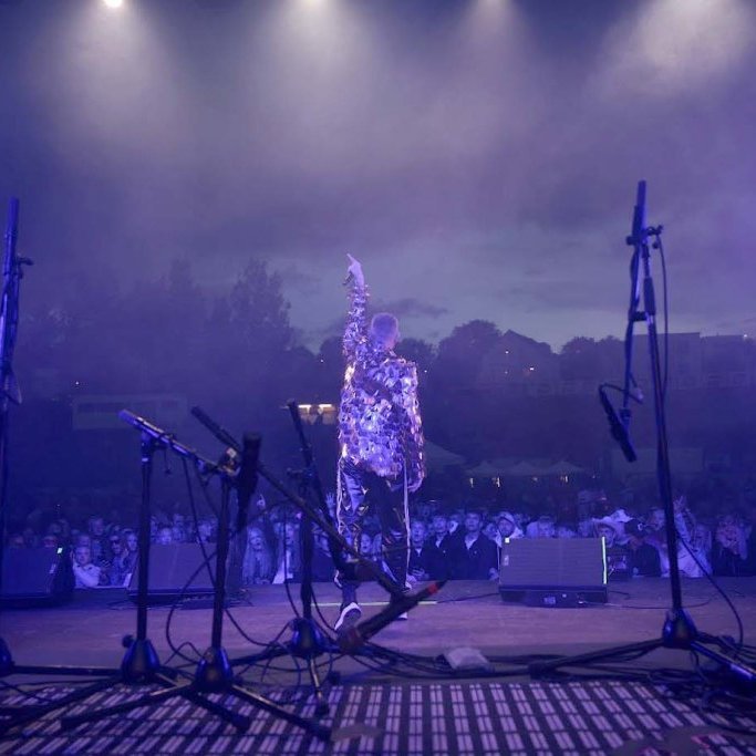 Tónlistarveislan Öll í einu á Akureyrarvelli, laugardagurinn 2. ágúst. Mynd: Hilmar Friðjónsson