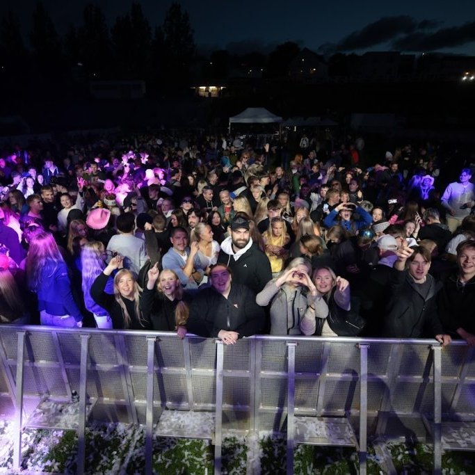 Tónlistarveislan Öll í einu á Akureyrarvelli, laugardagurinn 2. ágúst. Mynd: Hilmar Friðjónsson