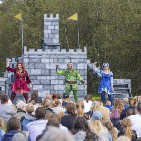 Tónlistarveislan Öll í einu á Akureyrarvelli, laugardagurinn 2. ágúst. Mynd: Hilmar Friðjónsson