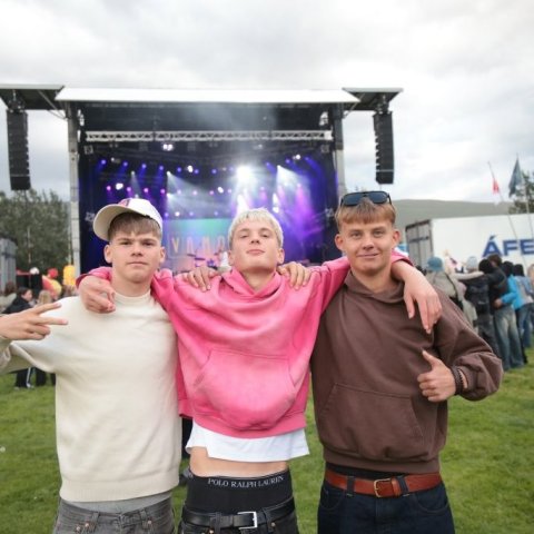 Tónlistarveislan Öll í einu á Akureyrarvelli, laugardagurinn 2. ágúst. Mynd: Hilmar Friðjónsson