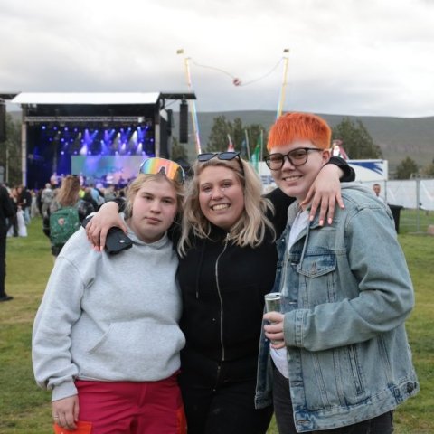 Tónlistarveislan Öll í einu á Akureyrarvelli, laugardagurinn 2. ágúst. Mynd: Hilmar Friðjónsson