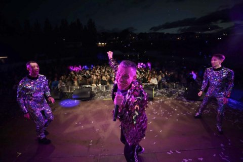 Tónlistarveislan Öll í einu á Akureyrarvelli, laugardagurinn 2. ágúst. Mynd: Hilmar Friðjónsson