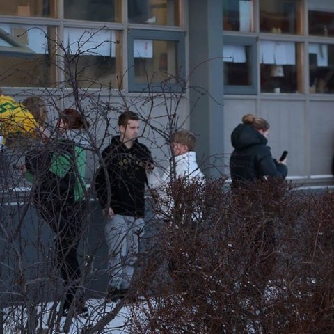 Eldvarnarátak á landsvísu hófst í Síðuskóla á Akureyri. Ljósmynd: Skapti Hallgrímsson