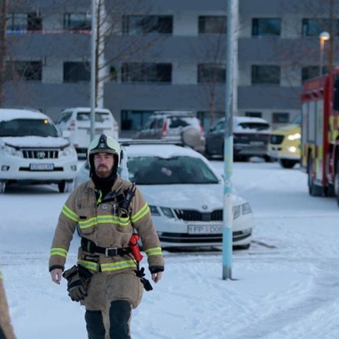 Eldvarnarátak á landsvísu hófst í Síðuskóla á Akureyri. Ljósmynd: Skapti Hallgrímsson