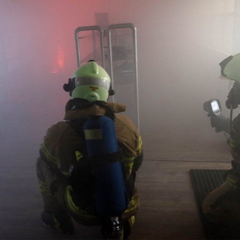 Eldvarnarátak á landsvísu hófst í Síðuskóla á Akureyri. Ljósmynd: Skapti Hallgrímsson