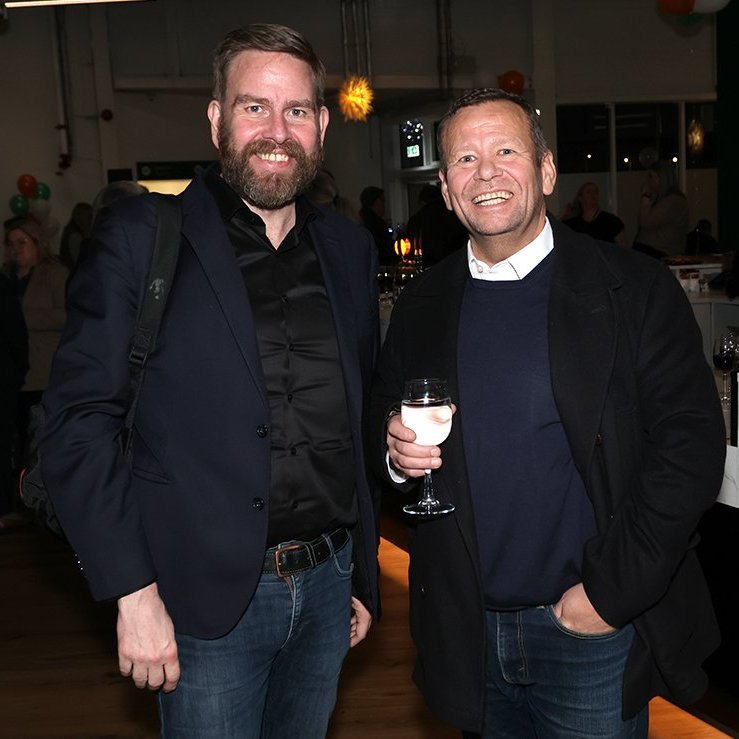 Matthías Páll Imsland og Þorvaldur Lúðvík Sigurjónsson.
