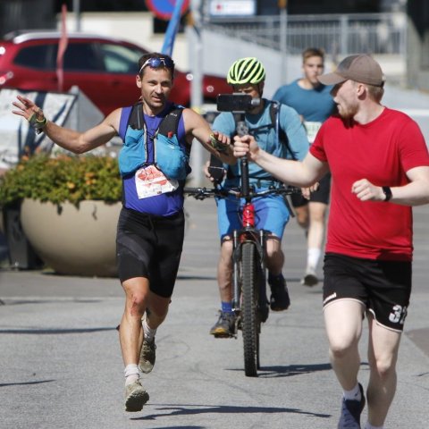 Þorbergur Ingi Jónsson, sigurvegari í 55 km hlaupinu. © Skapti Hallgrímsson