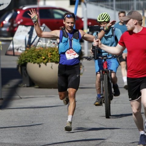 Þorbergur Ingi Jónsson, sigurvegari í 55 km hlaupinu. © Skapti Hallgrímsson