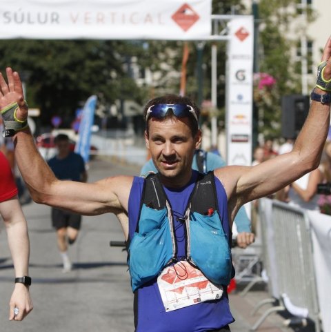 Þorbergur Ingi Jónsson, sigurvegari í 55 km hlaupinu. © Skapti Hallgrímsson