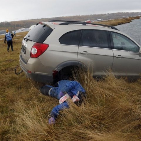 Fjölmenn flugslysaæfing á Akureyrarflugvelli