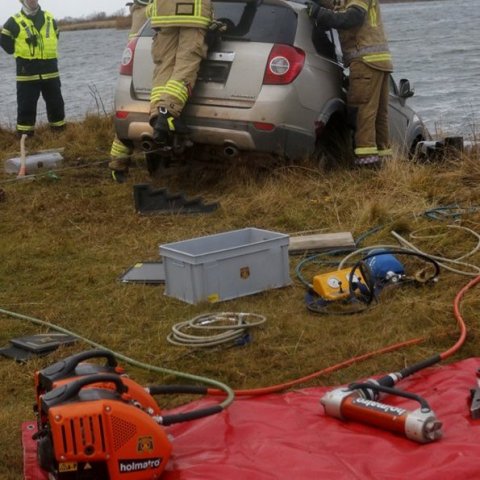 Fjölmenn flugslysaæfing á Akureyrarflugvelli