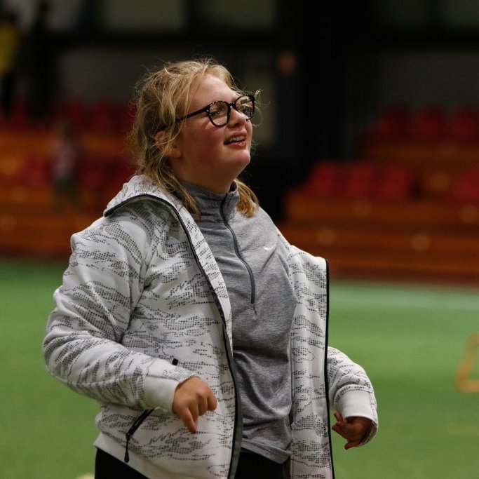 Fótboltaæfing 'Allir með' í Boganum, 22. sept '25. Ljósmyndari: Rakel Hinriksdóttir