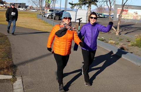 Fyrsta „Götuganga“ virkra á efri árum – Ljósmynd: Þorgeir Baldursson