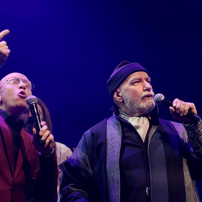 Feðgarnir Ólafur Egill og Egill Ólafsson. Ljósmynd: Skapti Hallgrímsson