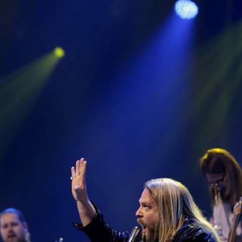 Eyþór Ingi Gunnlaugsson var í miklu stuði. Ljósmynd: Skapti Hallgrímsson